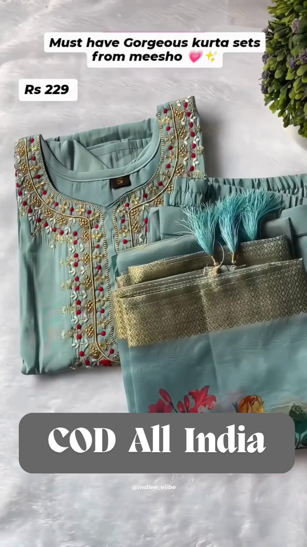 ✨ Elegant Mint Green Embroidered Ethnic Kurta & Pant Set for Women | Premium Festive Wear Straight Kurti with Intricate Thread Work | Traditional Casual & Party Wear Outfit ✨