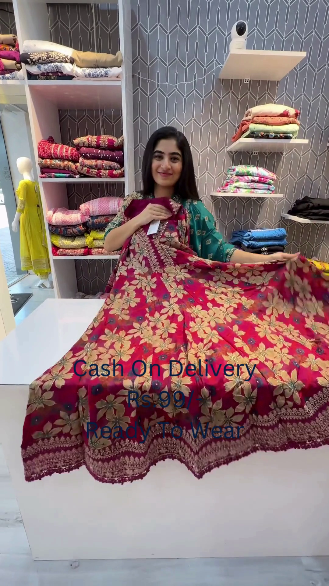 Premium Floral Print Ethnic Ready-to-Wear Dupatta with Traditional Border 🌺✨