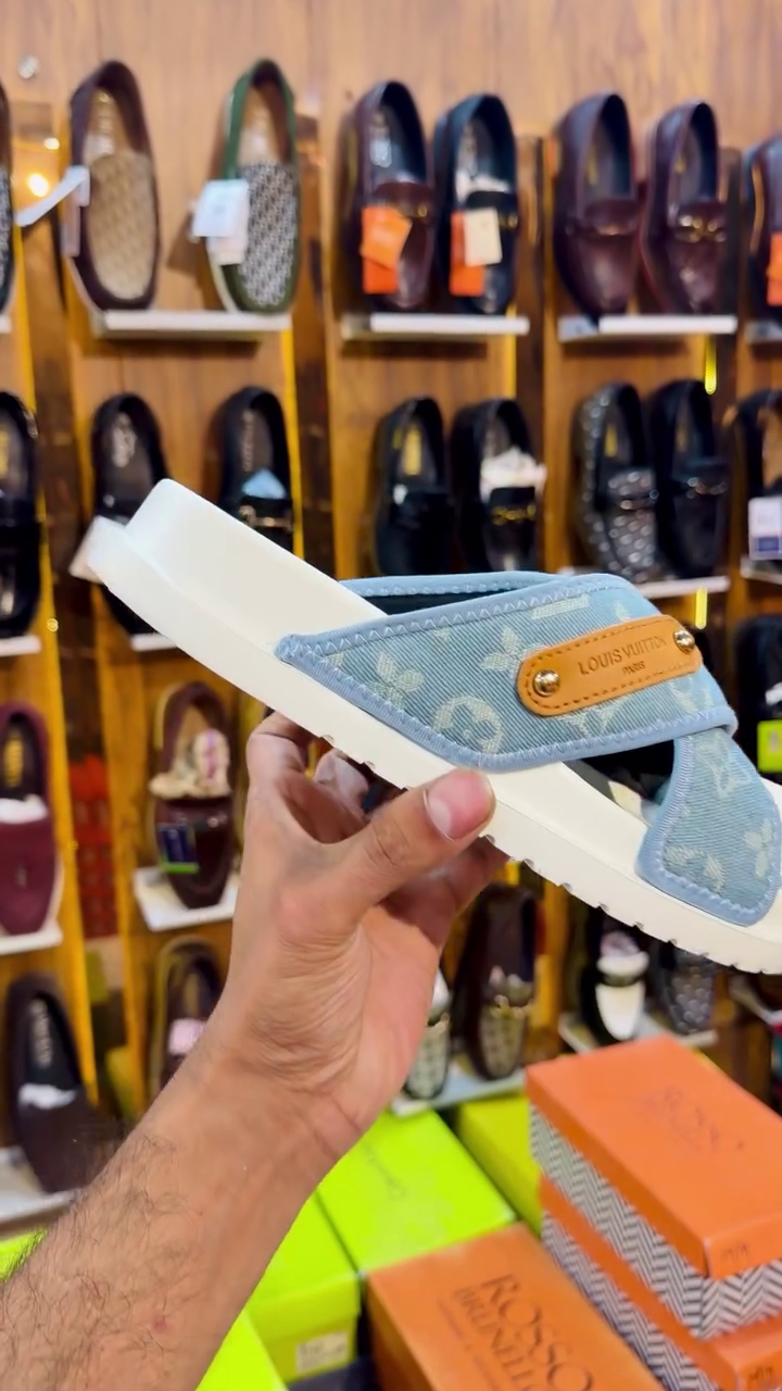 Premium Cross Strap Sky Blue Comfort Slides for Men & Women | Soft Cushioned Lightweight Everyday Casual Fashion Slippers with Anti-Slip Sole ✨🩵