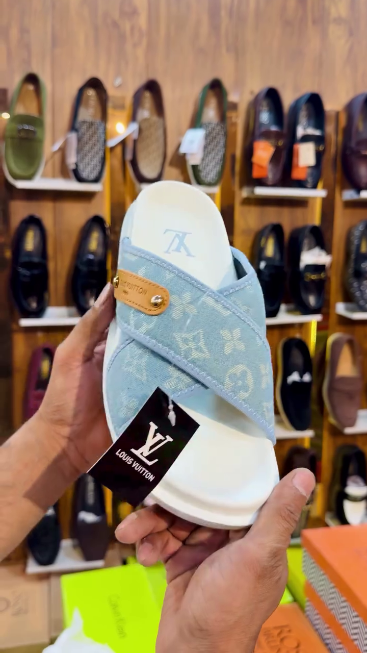 Premium Cross Strap Sky Blue Comfort Slides for Men & Women | Soft Cushioned Lightweight Everyday Casual Fashion Slippers with Anti-Slip Sole ✨🩵