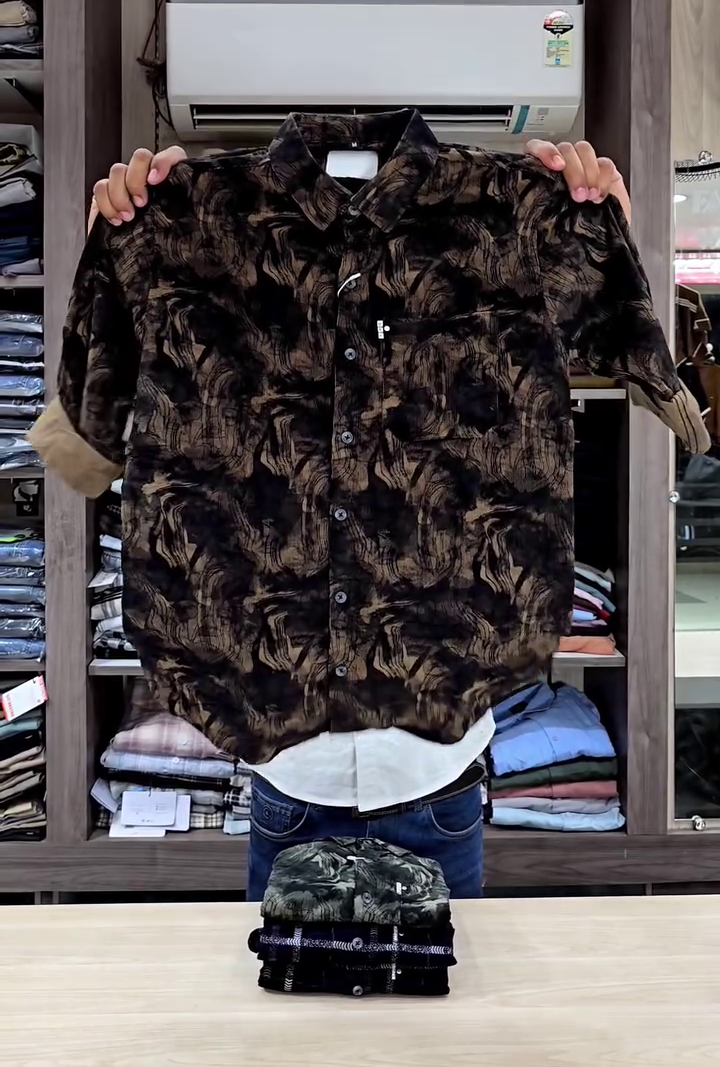 🖤 Printed Men’s Casual Shirt