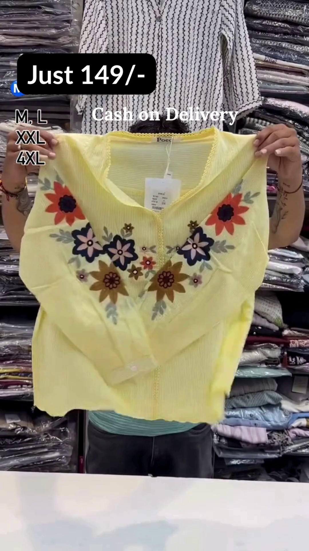 🌷 Women’s Premium Ribbed Floral Embroidered Full-Zip Front Top – Stylish Pink Casual Wear with Contrast Floral Detailing, Long Sleeves & Elegant Everyday Fashion Design 💕✨