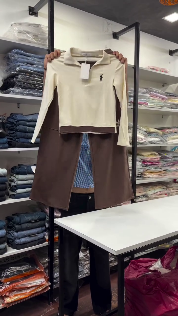 ✨ Women’s/Men’s Trendy Solid Brown Straight-Fit Casual Trousers with Comfortable Elastic Waistband & Minimal Stylish Design 👖🤎✨