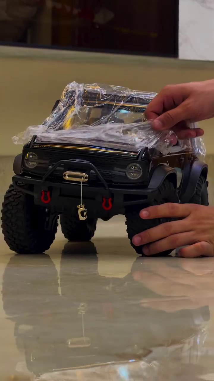 🚙 Premium Rechargeable Remote-Controlled Off-Road Toy Jeep | LED Lights & Rugged 4-Wheel Design