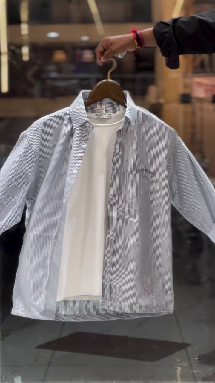 Classic Soft Pink Button-Down Casual Shirt Layered Over Simple White Tee 🩷🤍✨